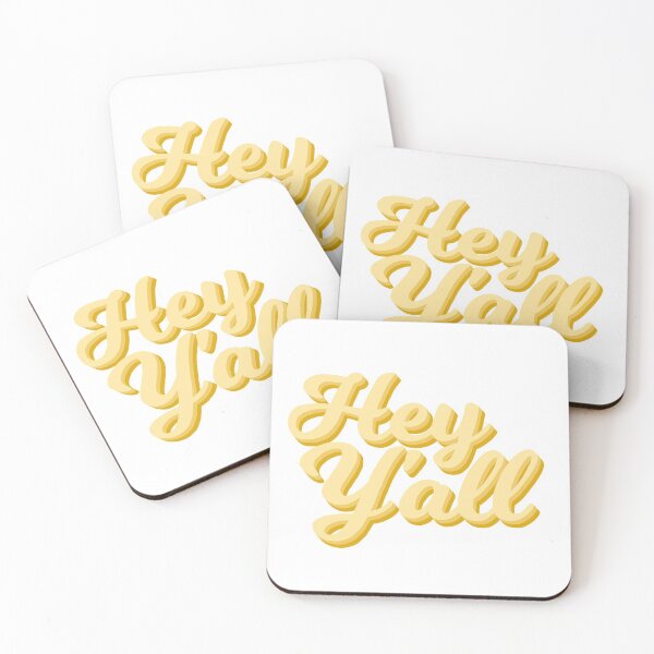 Item preview, hey y'all yellow designed and sold by brooke-rebe.