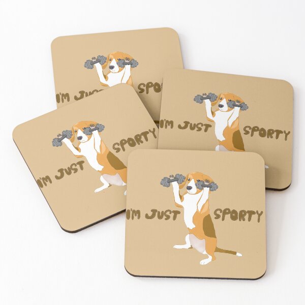 Item preview, Dog doing weights designed and sold by Achibebon.