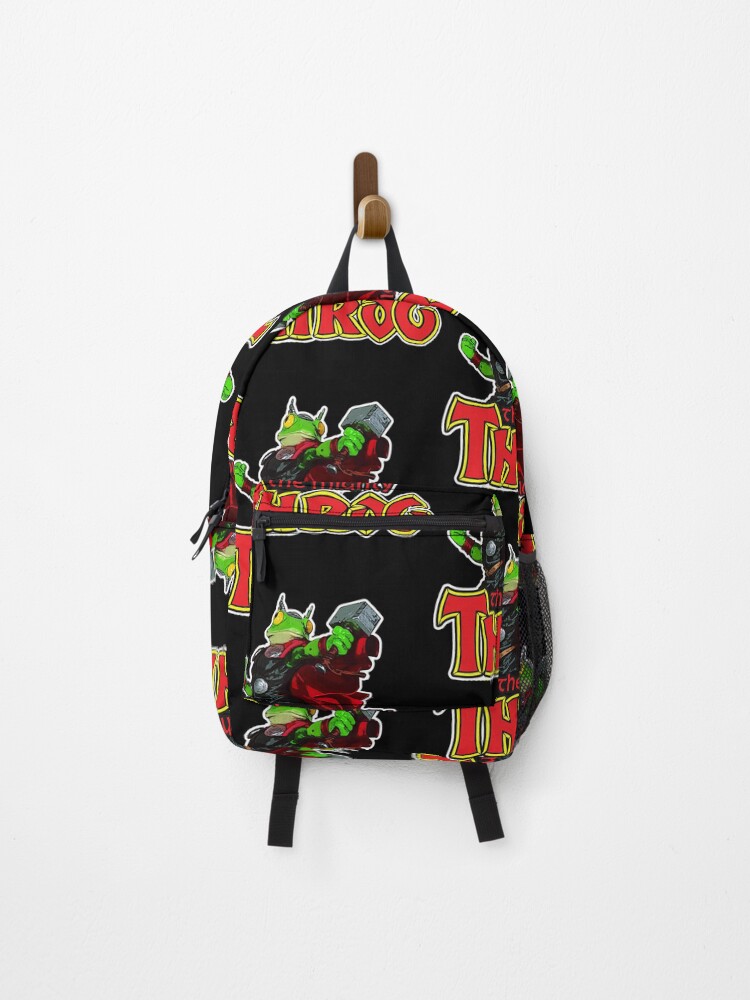 Thumbnail 1 of 3, Backpack, Thor Frog designed and sold by lintschie.