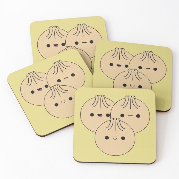 Item preview, Cute Dumplings - Kawaii Dumplings designed and sold by KawaiiByDice.