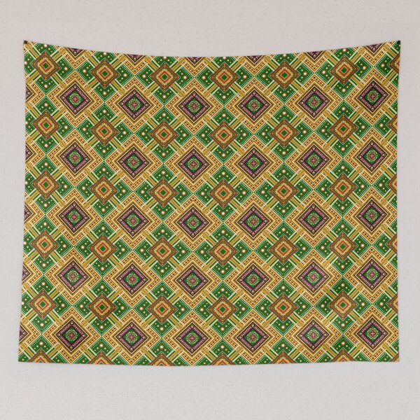 Item preview, Brown Geometry pattern designed and sold by Walkcircle.