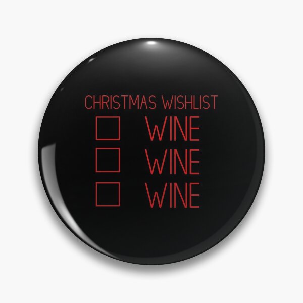 Item preview, Funny Christmas Checklist Wine Me Down designed and sold by ryannokune.