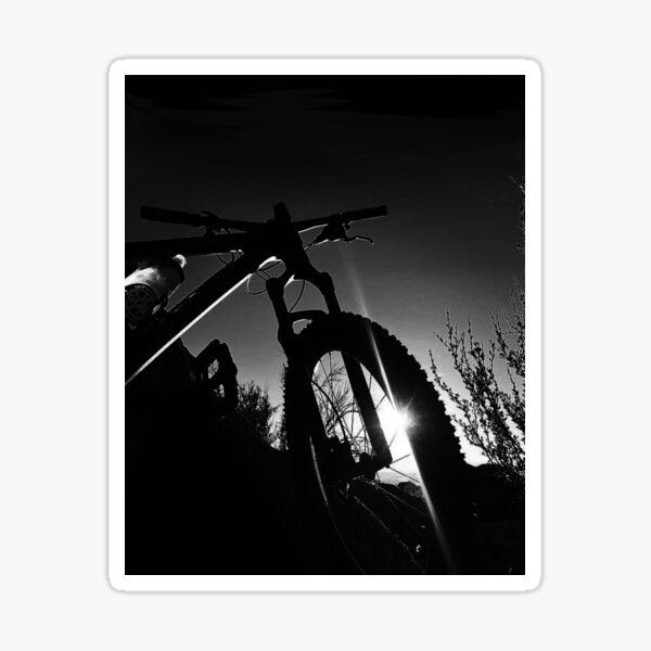 BW Sunset MTB Bike Sticker