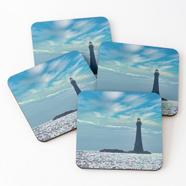 Item preview, Lighthouse Rock Irish Sea designed and sold by Sailmates Reflections.