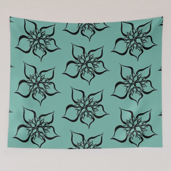 Item preview, 'Blooming Flower' - Hand Drawn Ink Design designed and sold by TaltalimDesign.