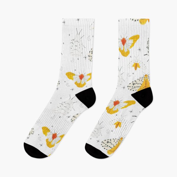 Item preview, Mustard Moth Pattern - fall designed and sold by cedarandsalt.