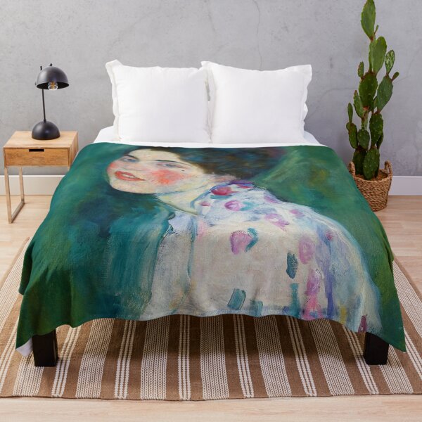 Item preview, Gustav Klimt "Portrait of a lady" designed and sold by Alexandra Dahl.