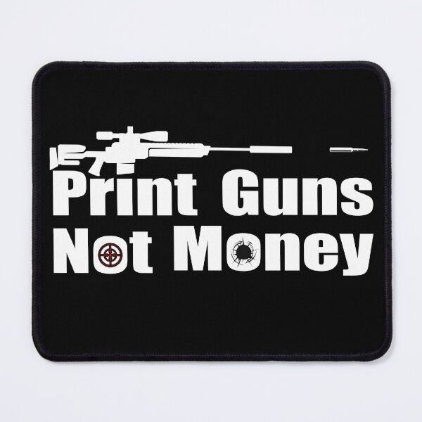 Item preview, Print guns not money designed and sold by DopeDesign111.