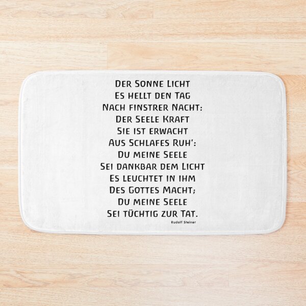Item preview, The light of the sun It brightens the day - Rudolf Steiner Waldorf School Anthroposophy designed and sold by DOM-Shop.