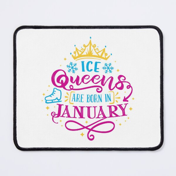 Item preview, Ice Queens Are Born In January (color version) designed and sold by TripleTriple.