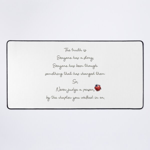 Item preview, Quote of day - everyone has a story designed and sold by maynard974b.
