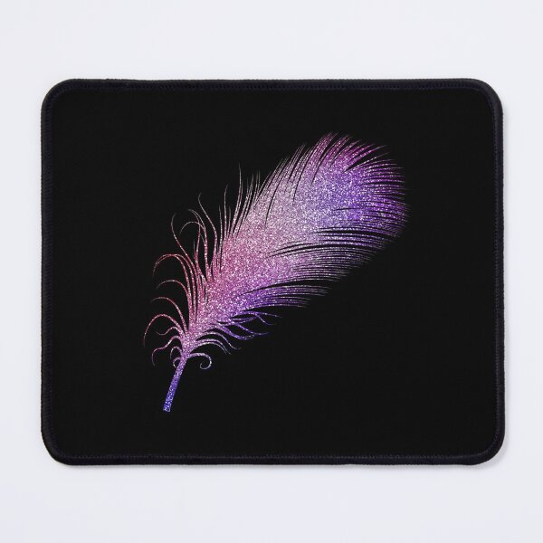 Item preview, Galaxy Glitter Feather designed and sold by WisdomInspired.