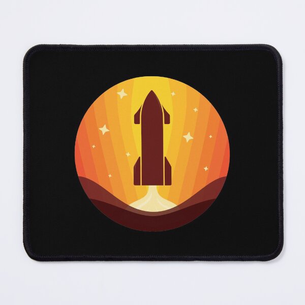 Item preview, Spacex Starship Badge designed and sold by ChristoSnyman.