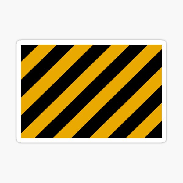 Artikel-Vorschau von Goldgelbes und schwarzes diagonales Streifenmuster 2022 Trendfarbe - Farbe - Farbton - Schatten Pantone Daylily 15-0956, designt und verkauft von ColorOfTheYears.