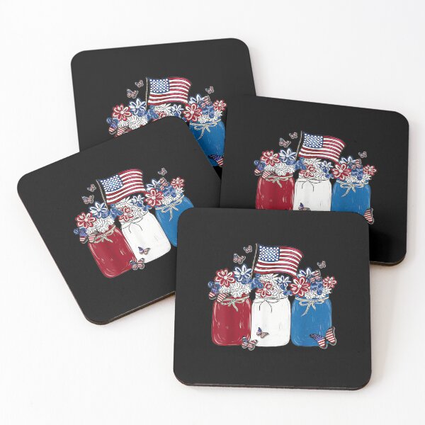 Item preview, American Patriot Flag Flowers Happy Independence Day So Cute designed and sold by hanesmlwn64.