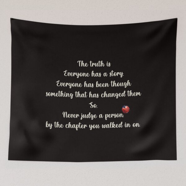 Item preview, Quote of day - everyone has a story 2 designed and sold by maynard974b.