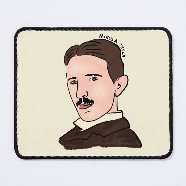 Item preview, Nikola Tesla Illustration  designed and sold by iliketeas.