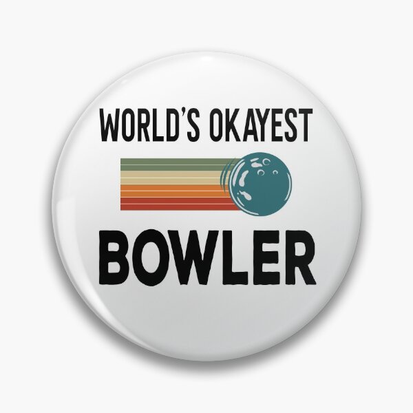 Item preview, World's Okayest Bowler Funny Bowling designed and sold by ZiesMerch.