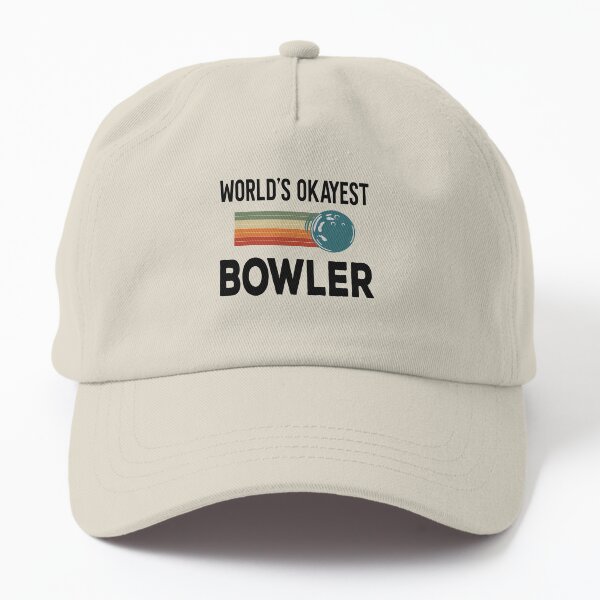 World's Okayest Bowler Funny Bowling Dad Hat