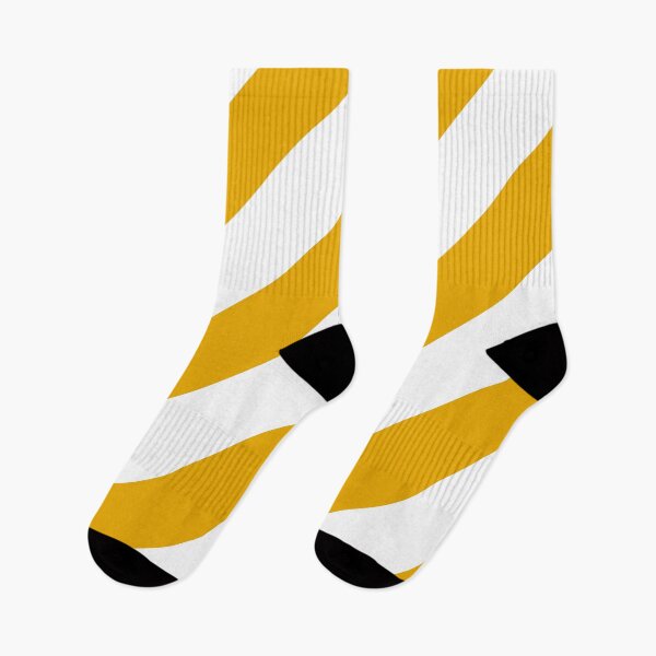 Item preview, Golden Yellow and White Diagonal Stripe Pattern 2022 Trending Color - Colour - Hue - Shade Pantone Daylily 15-0956 designed and sold by ColorOfTheYears.