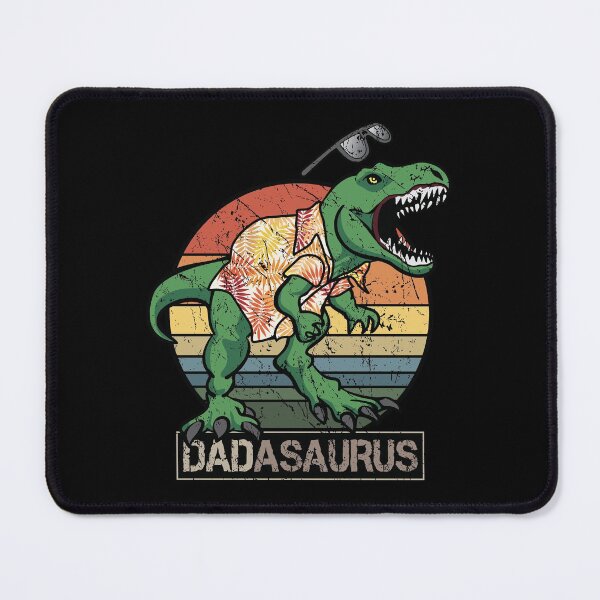 Item preview, Retro Dadasaurus T Rex Dinosaur in Funny Dad Fashion for Cool Fathers designed and sold by hobrath.
