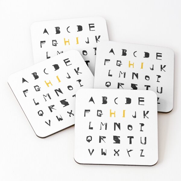 Item preview, Alphabet Hi, school starter, first day of school, kindergarten, back to school, funny,  designed and sold by allycat57.