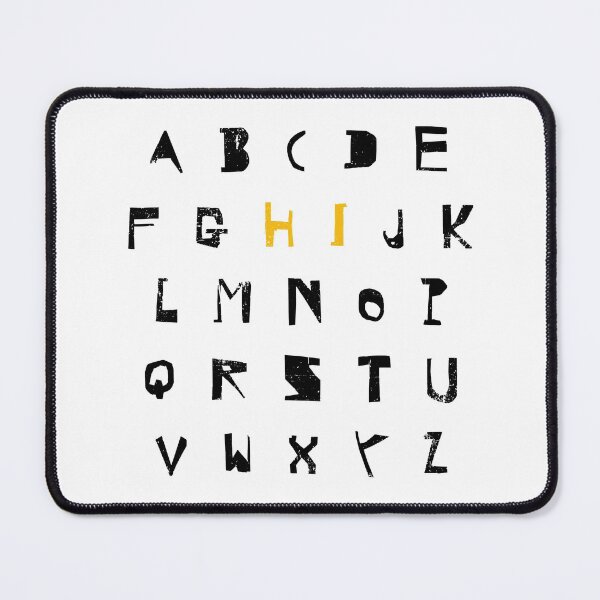 Item preview, Alphabet Hi, school starter, first day of school, kindergarten, back to school, funny,  designed and sold by allycat57.