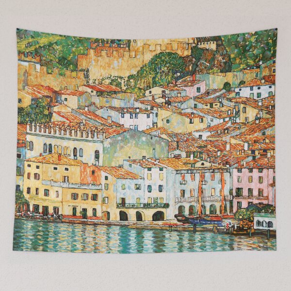 Item preview, Gustav Klimt "Malcesine on Lake Garda" designed and sold by Alexandra Dahl.