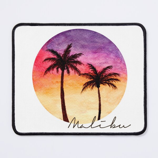 Item preview, Malibu Sunset - Watercolour Painting designed and sold by Pattokarts.