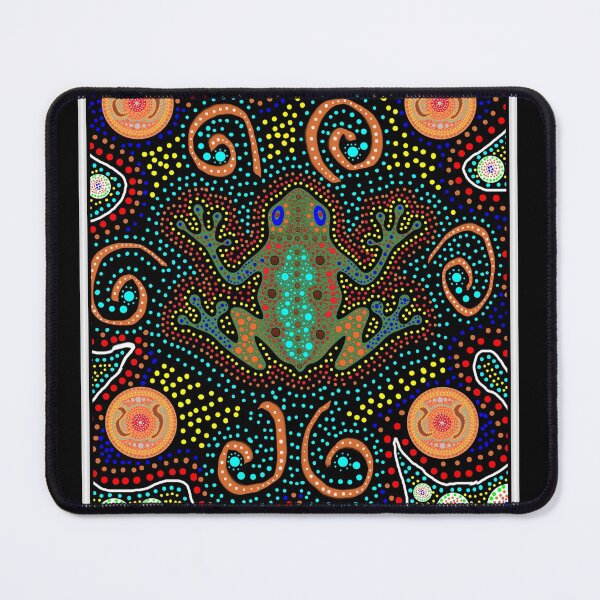 Item preview, Aboriginal Art Frog designed and sold by iamhewho.