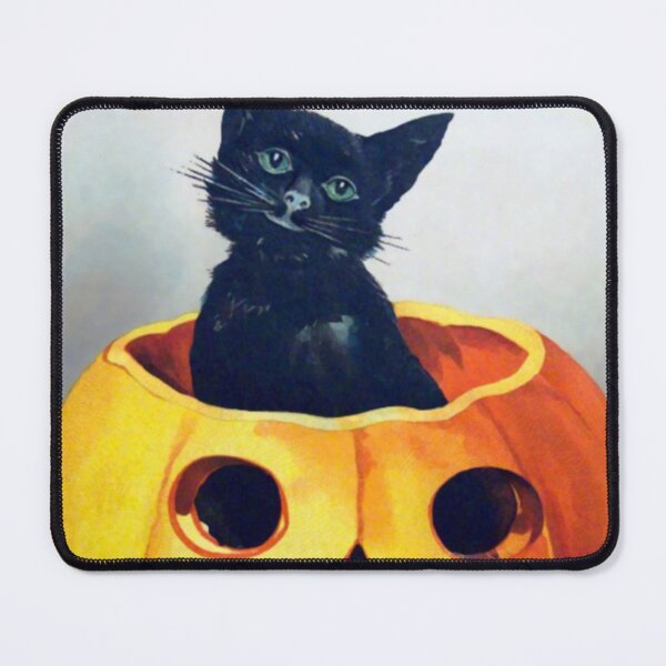 Item preview, Vintage Halloween Black Cat designed and sold by Retro Salt.
