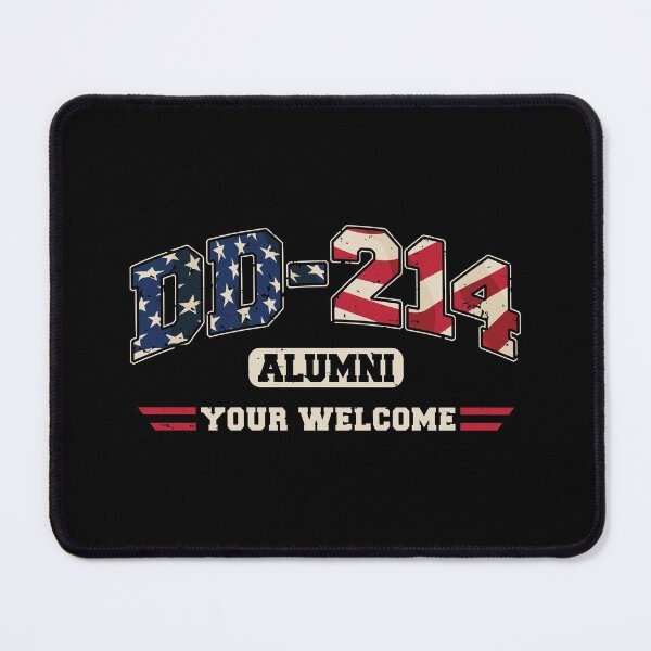 Item preview, DD-214 Alumni Your Welcome Military Veteran Vintage Red White and Blue designed and sold by hobrath.