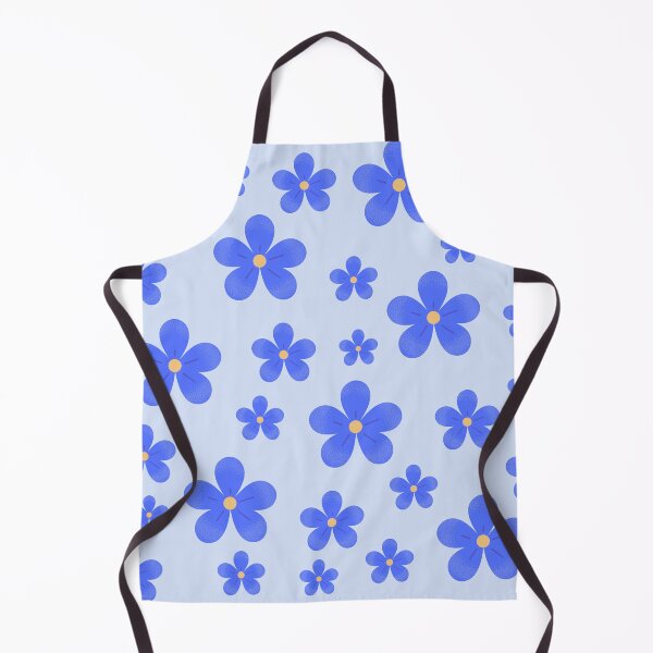 Item preview, Lovely Blue Flowers Pattern designed and sold by DJsworld.