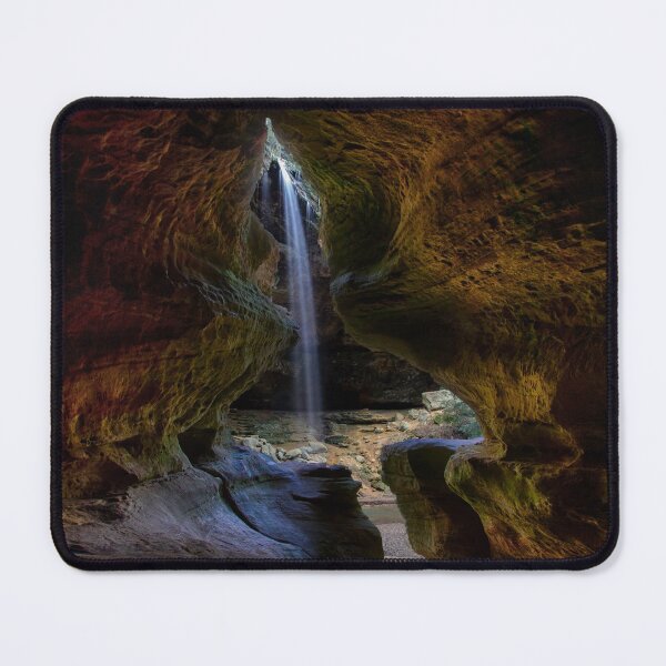 Item preview, Rock House and Waterfall - Hocking Hills, Ohio designed and sold by Kathy Weaver.