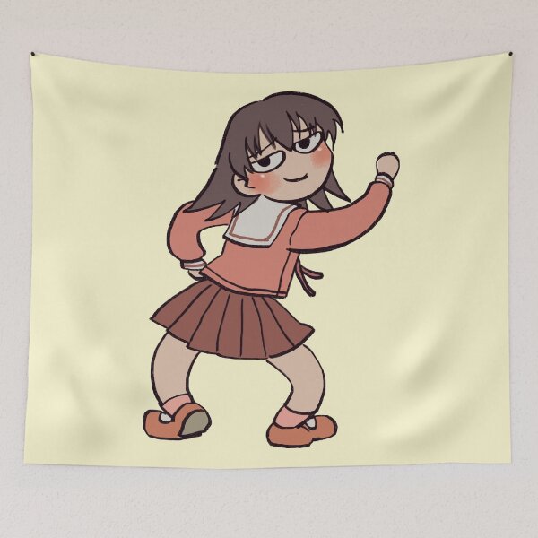 Item preview, I draw smug tomo meme / funny azumanga daioh designed and sold by RansRoom.