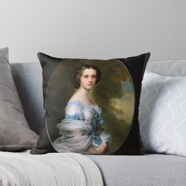Item preview, Melanie Renouard de Bussiere by Franz-Xaver Winterhalter Fine Art Xzendor7 Old Masters Reproductions designed and sold by Xzendor7 Digital Art Creations.