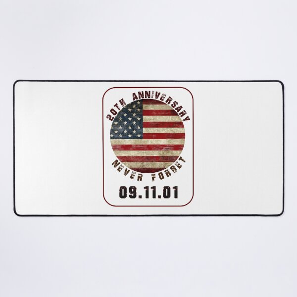 Item preview, 20th anniversary Never Forget 9/11 white designed and sold by hamzaaswadd.