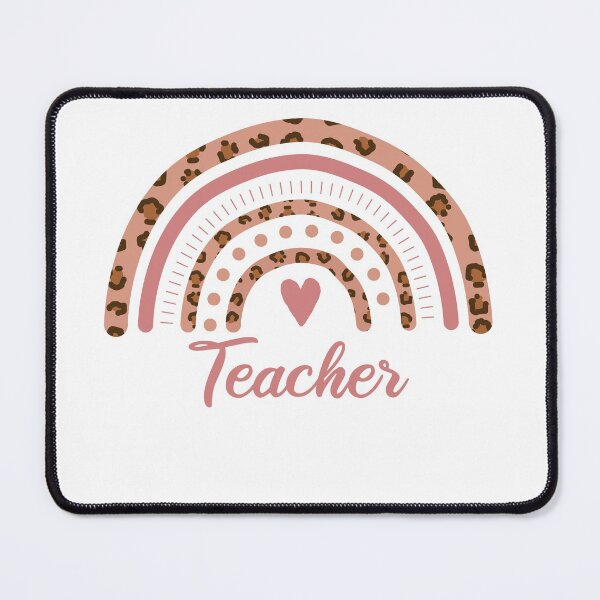 Item preview, Teacher Leopard Rainbow designed and sold by Ridaelb.