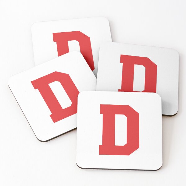 Item preview, Alphabet, Red D, Sports letter D designed and sold by TheCultStuff.