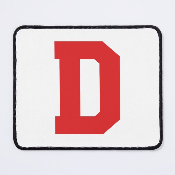 Item preview, Alphabet, Red D, Sports letter D designed and sold by TheCultStuff.