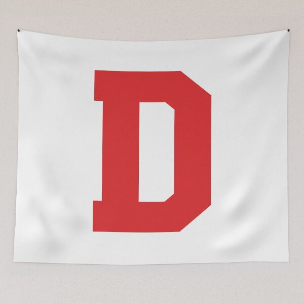 Item preview, Alphabet, Red D, Sports letter D designed and sold by TheCultStuff.