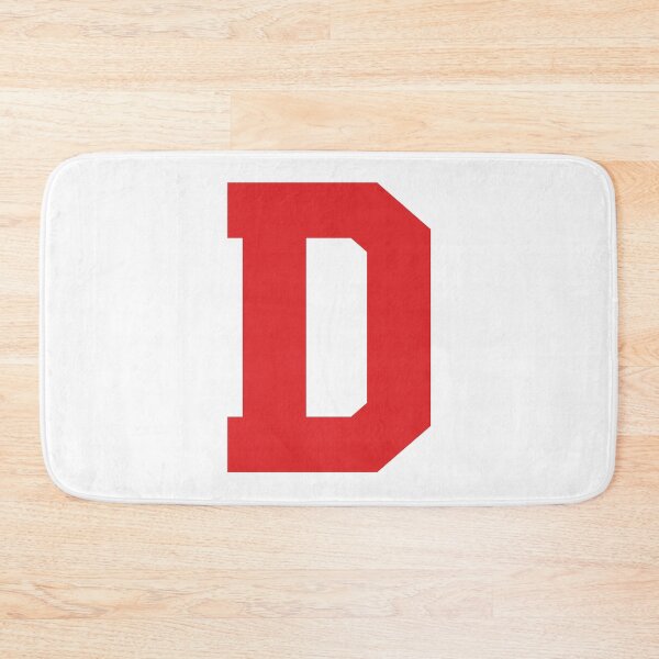 Item preview, Alphabet, Red D, Sports letter D designed and sold by TheCultStuff.