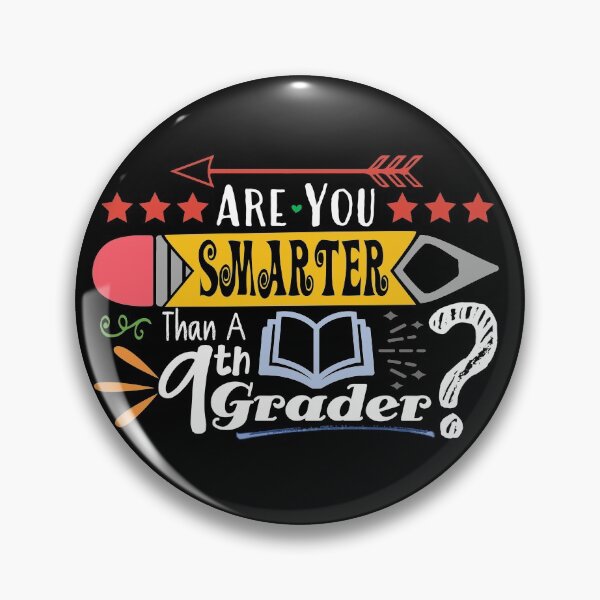 Item preview, Are You Smarter Than A Ninth Grader? (Dark) designed and sold by the-krisney-way.