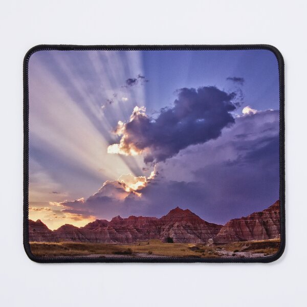 Item preview, Heavenly Rays Over the Badlands designed and sold by Kathy Weaver.