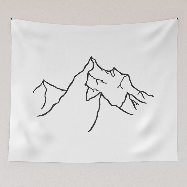 Item preview, mountain range designed and sold by Nancy Scotch.