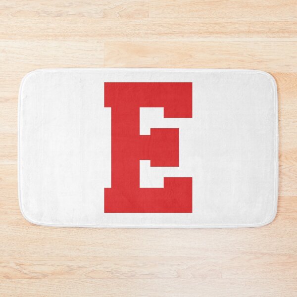 Item preview, Alphabet, Red E, Sports letter E designed and sold by TheCultStuff.
