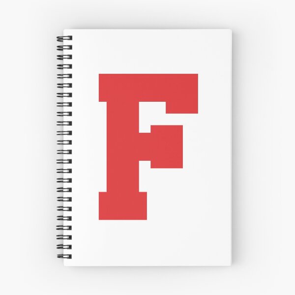 Item preview, Alphabet, Red F, Sports letter F designed and sold by TheCultStuff.