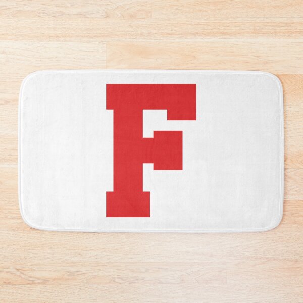 Item preview, Alphabet, Red F, Sports letter F designed and sold by TheCultStuff.