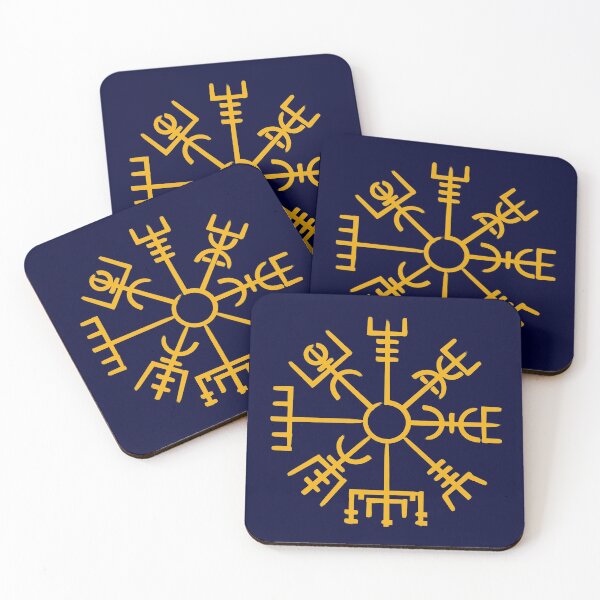 Artikelvorschau, Nordische Vegvisir-Runenkompass-Rune entworfen und verkauft von neon-light.
