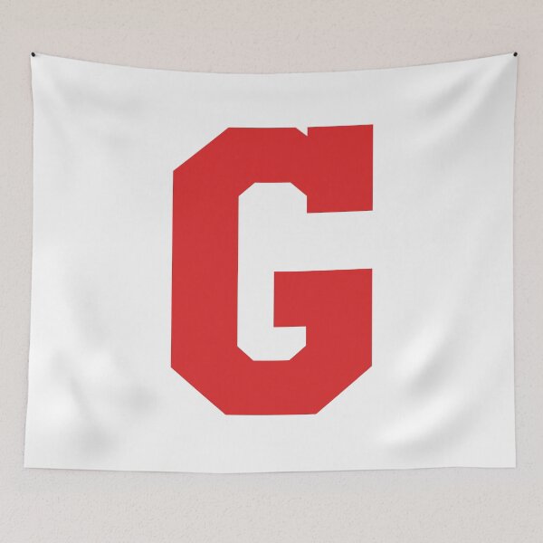 Item preview, Alphabet, Red G, Sports letter G designed and sold by TheCultStuff.